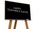 hapeeeeee teachers day